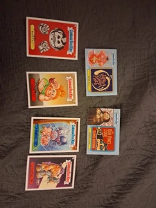 2022 Garbage Pail Kids Book Worms Signature Cards And Relic Patches Lot Of 6 - Picture 1 of 4