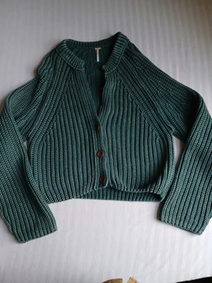Suéter Free People XL Sweet Nothing Cárdigan Grueso Tejido Slouncy Relajado  Foto 1 de 4