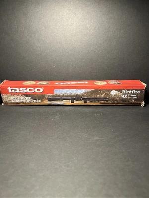 Mira para rifle Tasco Rimfire 4x15 mm nueva IOB para rifles/pistolas de aire comprimido calibre .22 NUEVO Foto 1 de 3