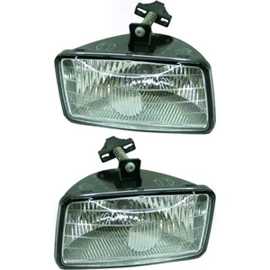 Set of 2 Fog Lights Driving Lamps Front Driver & Passenger Side for Chevy Pair - Picture 1 of 8