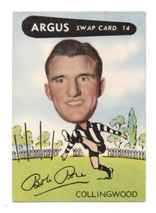 1954 Argus (14) Bob ROSE Collingwood - Picture 1 of 2
