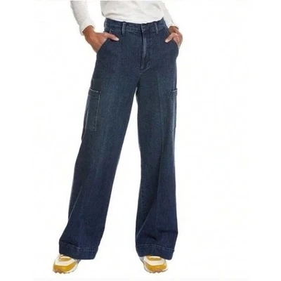 Jeans JOE'S JEANS Cargo Dalia Pierna Ancha Lavado Oscuro Para Mujer Talla 30 Usados en Excelente Condición Foto 1 de 4