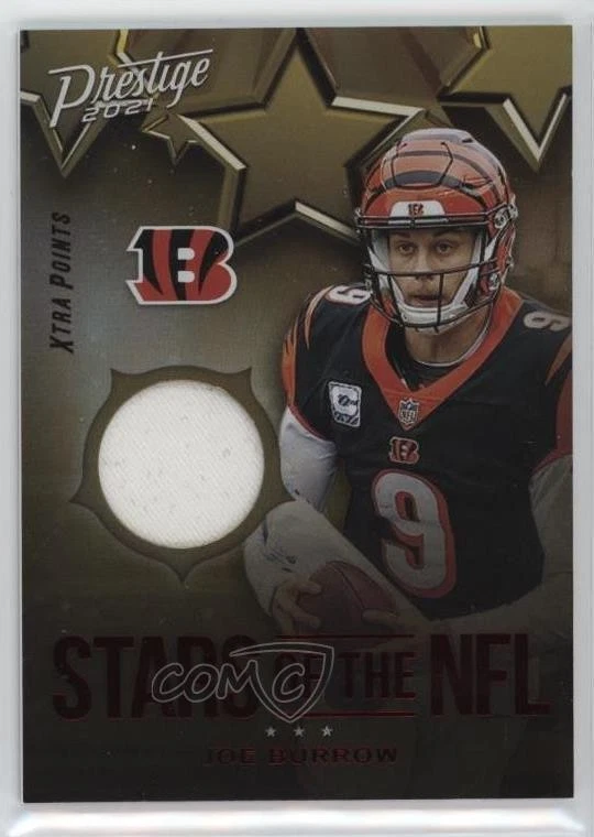 2021 Panini Prestige Stars of the NFL Xtra Points Red Joe Burrow #SN-JB - Image 1 of 2