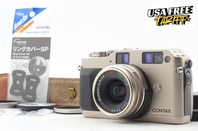 ⏯️[COMO NUEVO con capucha] Cámara fotográfica telémetro Contax G1 28 mm f/2,8 lente de JAPÓN Foto 1 de 4