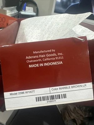 Wyatt | Rene of Paris Wig 2396 Marble Brown New With Tags - Image 1 of 4