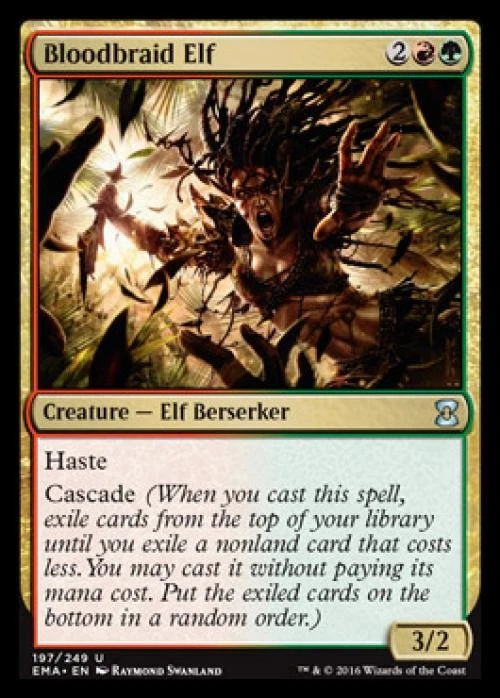 Bloodbraid Elf - Medium Play MTG Eternal Masters - Image 1 of 1