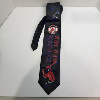 Ralph Marlin MLB Boston Resld Sox Tie - Image 1 of 4