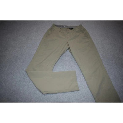 Pantalones de golf Under Armour para hombre talla 30 x 32 rendimiento nailon mezcla de poliéster tostado Foto 1 de 4