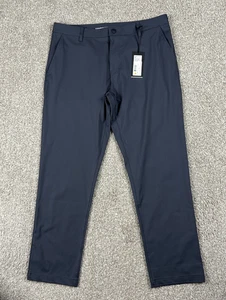 Rhone Commuter Pants Mens 35 Gray Slim Fit Modern Work Travel Chino Golf Casual - Picture 1 of 11