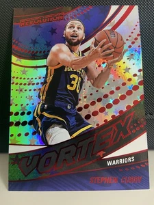 Stephen Curry 2024-25 Panini Revolution Basketball Vortex Red Astro 135/299 - Bild 1 von 2