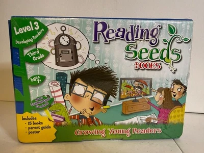 Reading Seeds Books Box Set of 15 Level 3 3rd Grade NEW NIB - Image 1 of 4