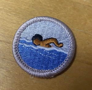 PFADFINDER SCHWIMMEN VERDIENSTABZEICHEN TYP L "SEIT 1910" RÜCKSEITE NEU - Bild 1 von 2