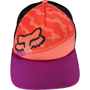 FOX Activated Merlot 18613-413 Foam Front Mesh Back Snapback Adjustable Hat - Picture 1 of 8