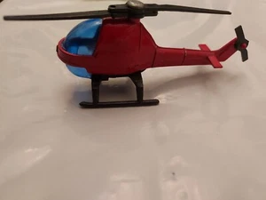 Vintage Red Corgi Juniors Helicopter Toy #C3 - Picture 1 of 5
