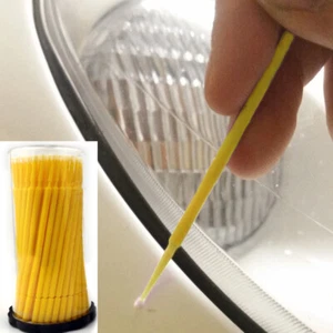100x Car Automotive Auto Paint Touch Up Car Repair Rock Scratch Pen Brushes - Picture 1 of 12