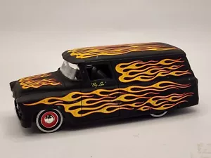 2002 Jada Toys Road Rats 1957 CHEVY SUBURBAN 1:64 Big Lou Lowrider auto pressofusa - Foto 1 di 6