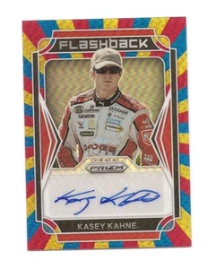 Tarjeta automática Panini Prizm Kasey Kahne flashback arco iris 12/24 - Imagen 1 de 2