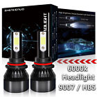 For Mitsubishi MONTERO SPORT 2000-2004 - 2x 9007 LED Headlight Bulbs Hi/Low Beam