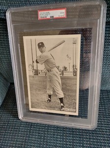 1954 All-Star Photo Picture Pack Mickey Mantle New York Yankees PSA VG-EX 4