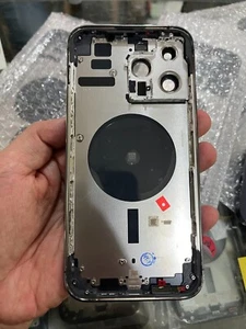 Coque vitre arrière origine iPhone 14 Pro Max Apple OEM coque arrière porte batterie - Photo 1 sur 16