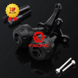 For ZX14R 2006-2011 CNC Frame Sliders Crash Protector Pads 2007 2008 2009 2010 - Foto 1 di 9