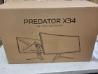Acer Predator X34 GSbmiipphuzx 34" 2K UWQHD (3440 x 1440) 180Hz UltraWide Curved