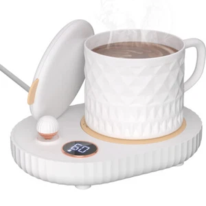 Coffee Warmer Cup Cooler Desktop,Coffee Tea Drinks Mug Heating/Cooling Beverage - Picture 1 of 17