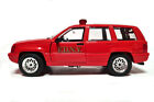 gebraucht! Solido 9006 Jeep Grand Cherokee Limited 4X4 1998 "FDNY" rot 1:18