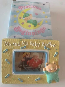 Russ Picture Frame Me And My Baby Brother Precious Beginnings (a) - Picture 1 of 3