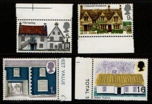 Great Britain GB 1970 Rural Architecture SG815-18 MNH - Bild 1 von 1