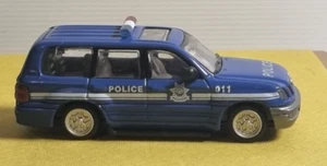 Under License No 4012 - Toyota Land Cruiser - "Police" - Blue - 1:43 - Picture 1 of 10