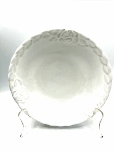 Vintage Christian Dior French Country Rose Soup Cereal Bowl 8” Oyster White - Picture 1 of 5
