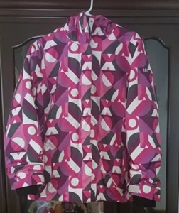 ROXY Hooded Winter Jacket /Ski Coat Snowboard  Size 16/XXL Girls  - Picture 1 of 22