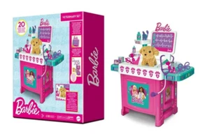 NEW! Mattel Barbie Girl's Veterinary Toy Play Set w/ Accessories & Stuffed Dog - Picture 1 of 4