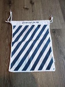 Vans Schuhbeutel nur - Kordelzugverschluss - "Customade for You" weiß & blau - Bild 1 von 5