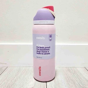 Owala FreeSip Stainless Steel Water Bottle Blossom Bunny 32oz - Picture 1 of 11