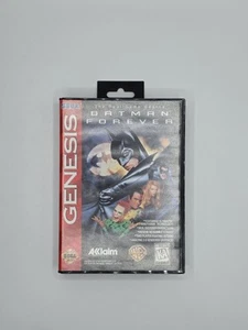 Batman Forever - Sega Genesis TESTED (CIB) Complete In Box 1995 - Picture 1 of 10
