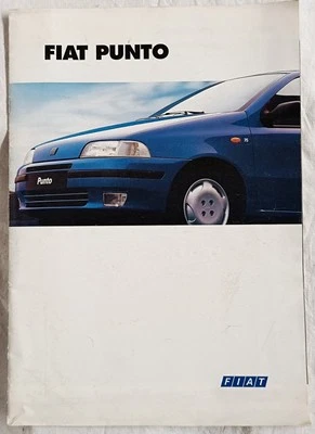 Fiat Punto Depliant Pubblicitario Originale In Italiano Più Dossier Di Gente Mot - Immagine 1 di 4
