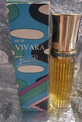 Emilio Pucci Eau de Vivara спрей духи 60 мл 2 унции винтажный новый в коробке новый из старых запасов - Изображение 1 из 4