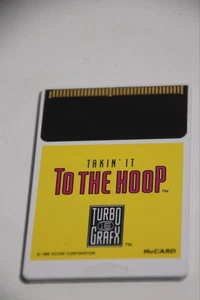 Vintage Turbo Grafx 16 Takin It To The Hoop Loose Game Tested - Picture 1 of 6