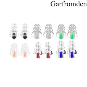Garfromden 1 par de tapones para los oídos protección auditiva para baterista DJ conciertos conciertos conciertos - Imagen 1 de 10