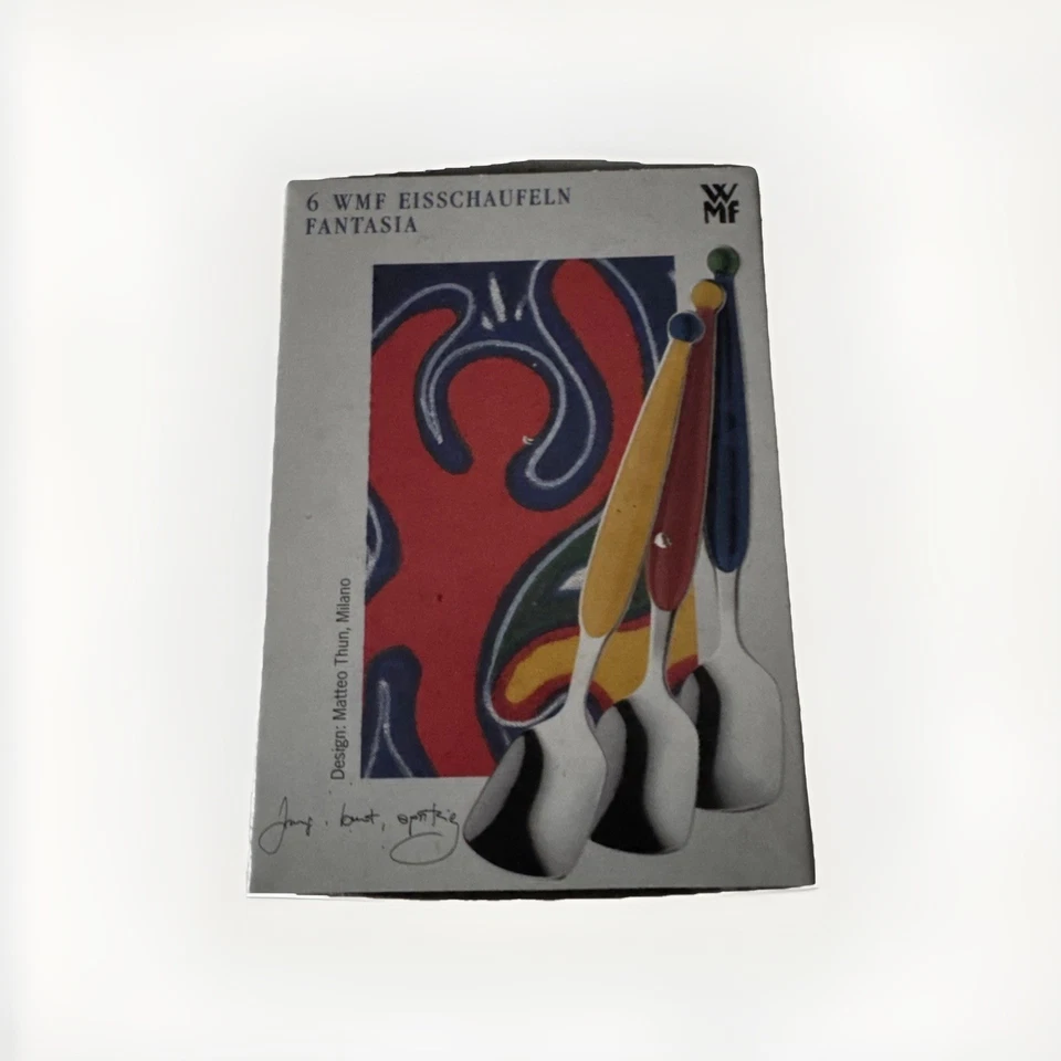 WMF Fantasia – 6 Eisschaufeln – Matteo Thun, Milano – Cromargan 18/10 - Bild 1 von 3