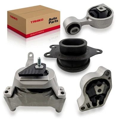 Juego de 4 piezas de montaje de motor y transmisión apto para CVT automático para Nissan Altima 2007-2012 2,5 L Foto 1 de 4