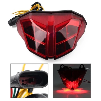 Luz trasera LED de parada de freno de señal de giro para Ducati Streetfighter 848 2012-2014 Foto 1 de 4