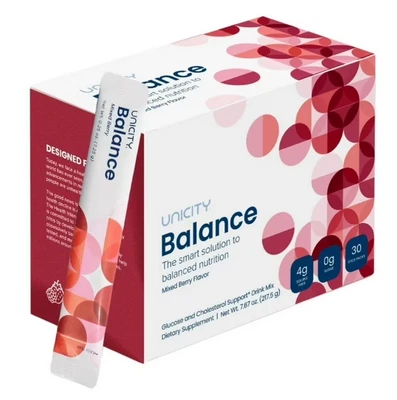 Unicity Balance Berry Box of 30 Sachets - Exp 02/2027 - Image 1 of 4