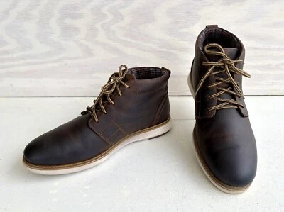 Alpine Design WP Oiled Brown  Leather Lined Mid-Cut Casual Chukka Boots Sz 10.5 - Image 1 of 4