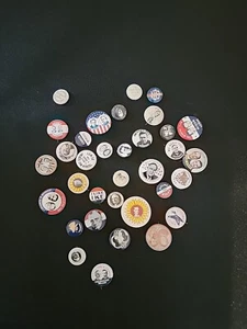 Prendedores de campaña presidencial. - Imagen 1 de 2