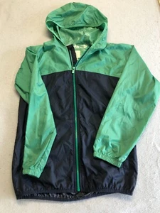 Lands End Jacket Kids Boy's Medium (10-12) Full Zip Lightweight Windbreaker - Picture 1 of 6