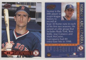 1999 Pacific Red Nomar Garciaparra (Portrait) #65.1
