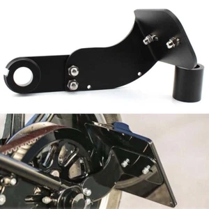 Mount Side License Plate Holder Bracket Black For Harley Street Bob 2018-2022 - Picture 1 of 7